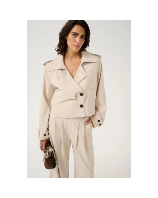 Gestuz Natural Kurze Jacke Unterwäsche
