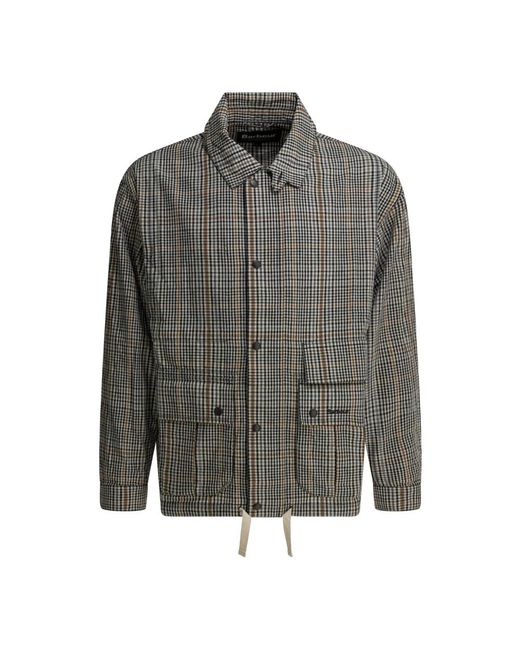 Barbour Jassen ,Veelkleurig ,Katoen Westoe Check Casual Jacket in het Gray voor heren