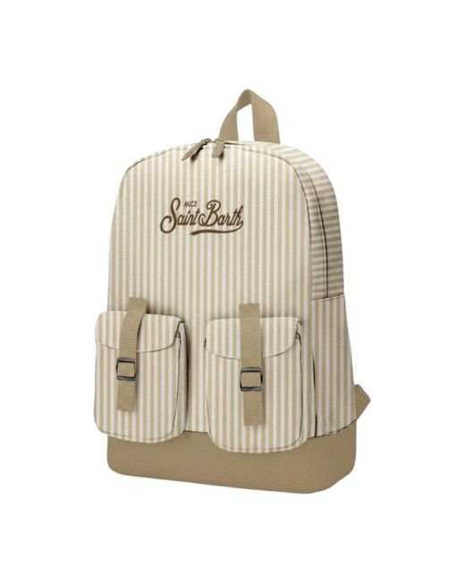 Mc2 Saint Barth Natural Backpacks