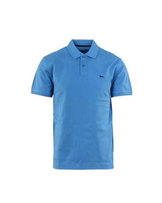 Harmont & Blaine Tops ,Blauw ,Katoen T-Shirts En Polo's in het Blue voor heren