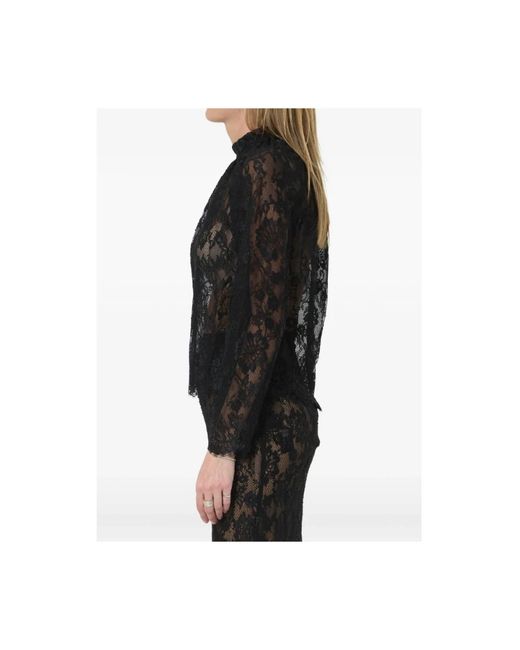 Blouses Self-Portrait de color Black