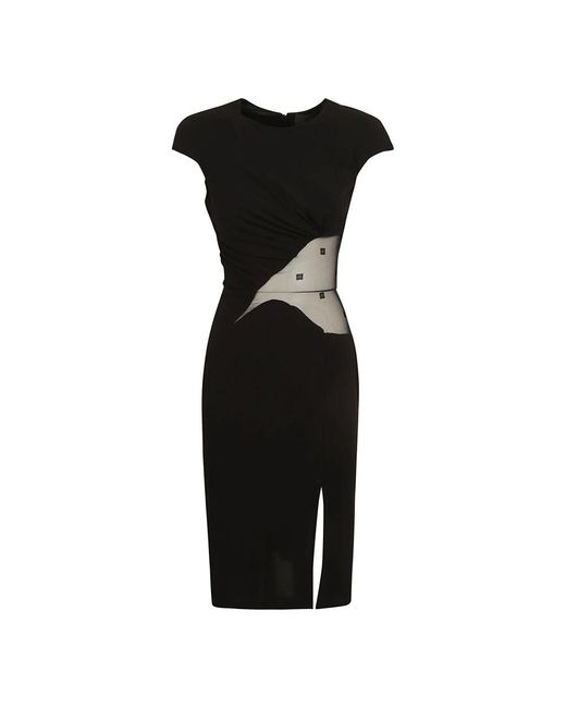 Givenchy Black Midi Dresses