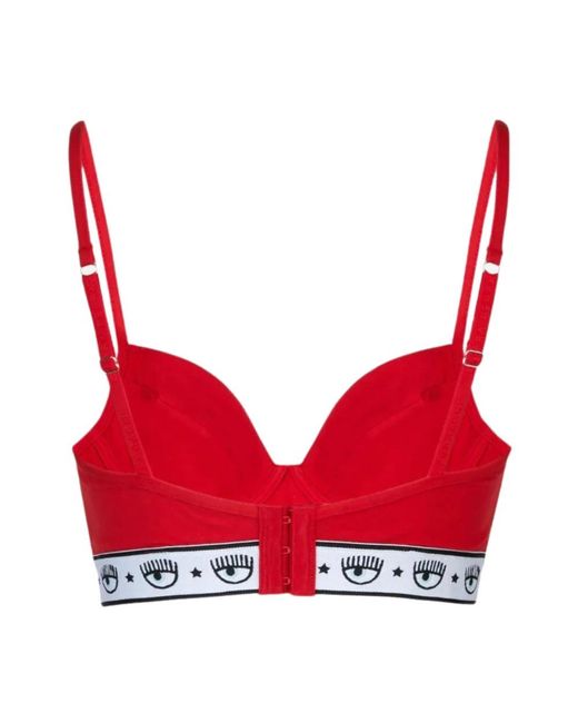 Chiara Ferragni Red Bras