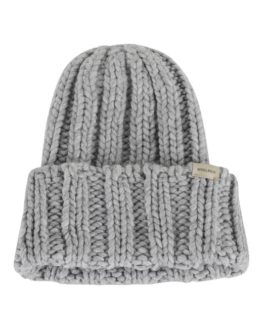Beanies Woolrich de color Gray