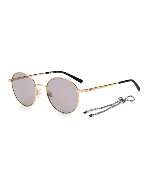 M Missoni Metallic Sunglasses