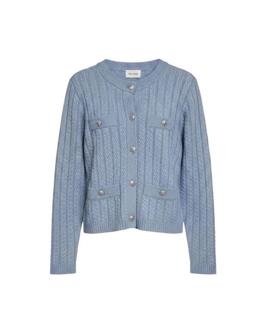 Cardigans Sand de color Blue
