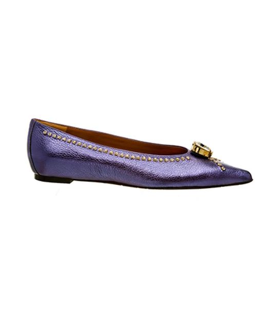 Ras Blue Loafers