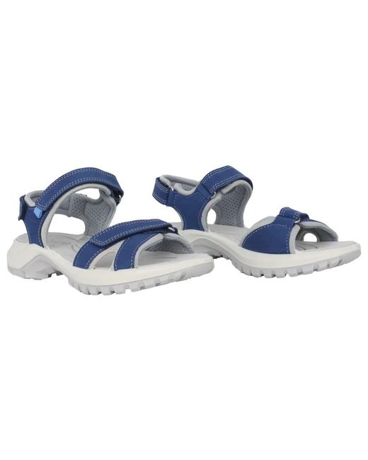 Rohde Schoenen ,Blauw ,Blauwe Damessandaal Voor De Zomer in het Blue
