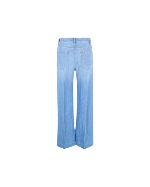 Seventy Blue Wide Jeans