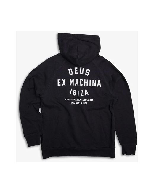 Deus Ex Machina Ibiza address hoodie in Black für Herren