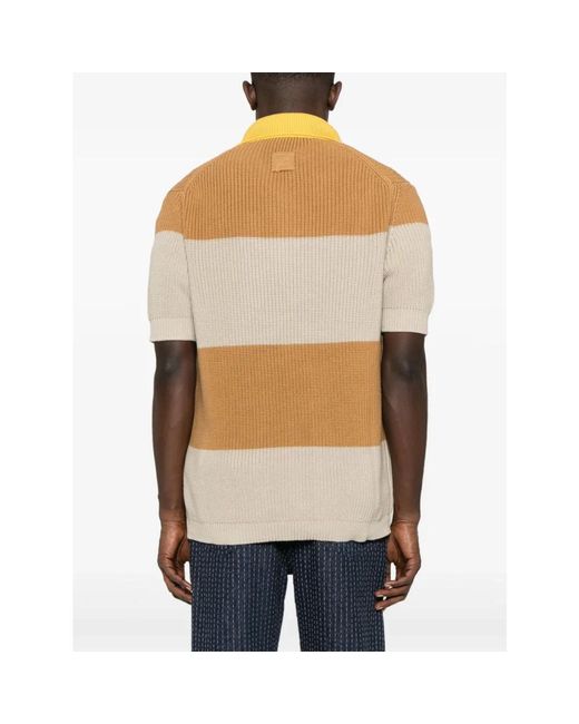 Fendi Gestreept Poloshirt in het Multicolor voor heren