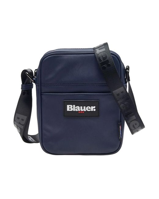Messenger Bags di Blauer in Blue da Uomo