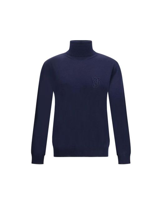 Valentino Blue Turtlenecks for men