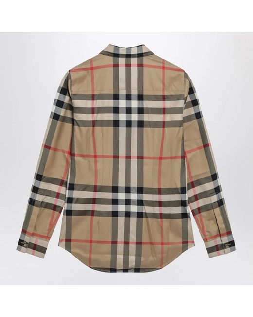 Burberry Natural Shirts