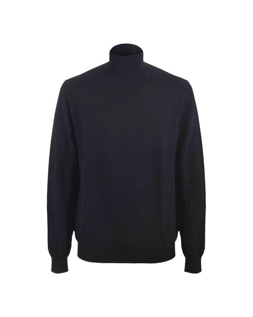 Paolo Pecora Blue Turtlenecks for men