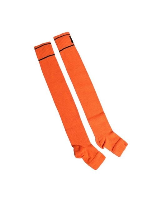 Dolce & Gabbana Orange Socks for men
