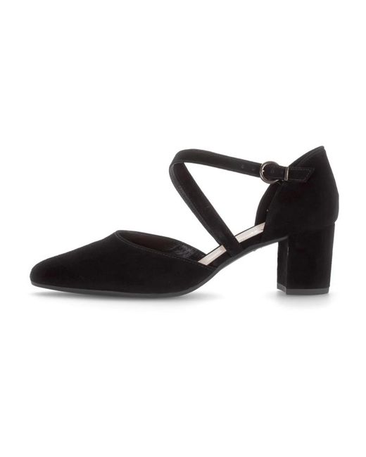 Gabor Black Elegante Pumps