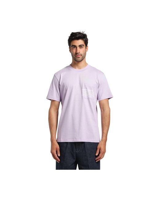 Department 5 Purple T-Shirts for men