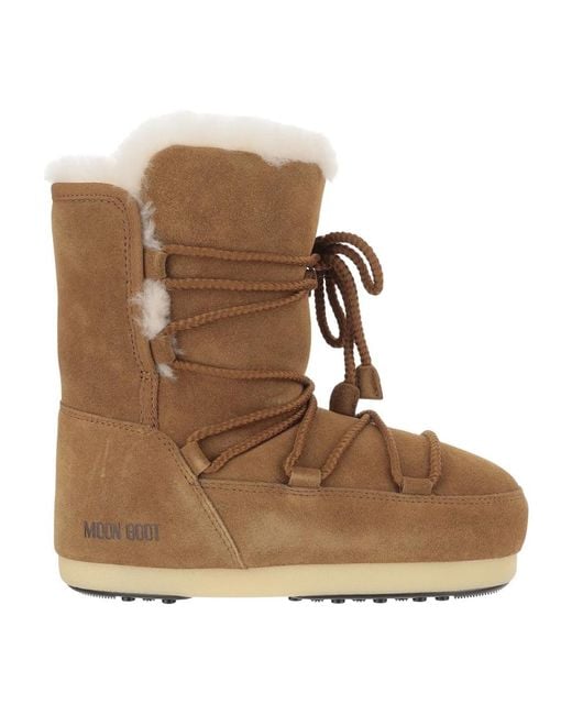 Moon Boot Brown Winter Boots