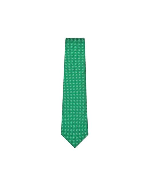 Kiton Green Ties for men