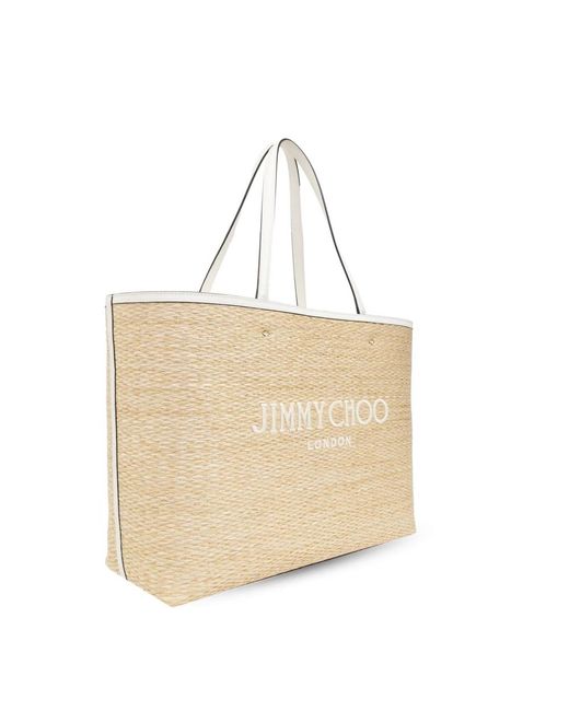 Jimmy Choo Natural 'marli' shopper tasche
