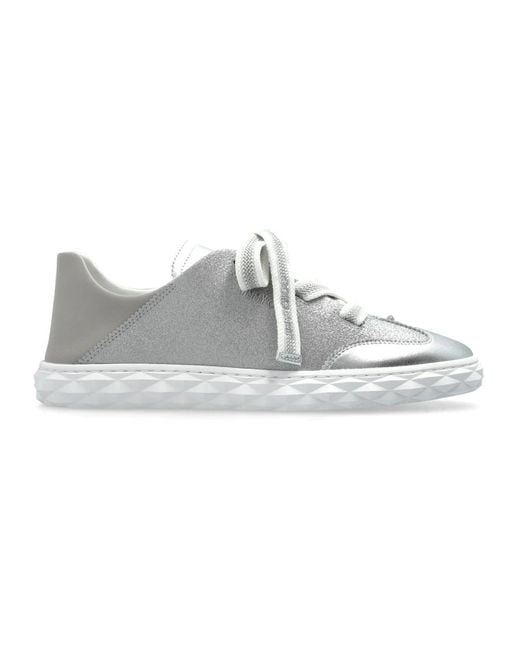 スニーカー Jimmy Choo Sneakers & Slip-On Grey Jimmy Choo Sneakers for Women | Online Sale up to 74% off | Lyst