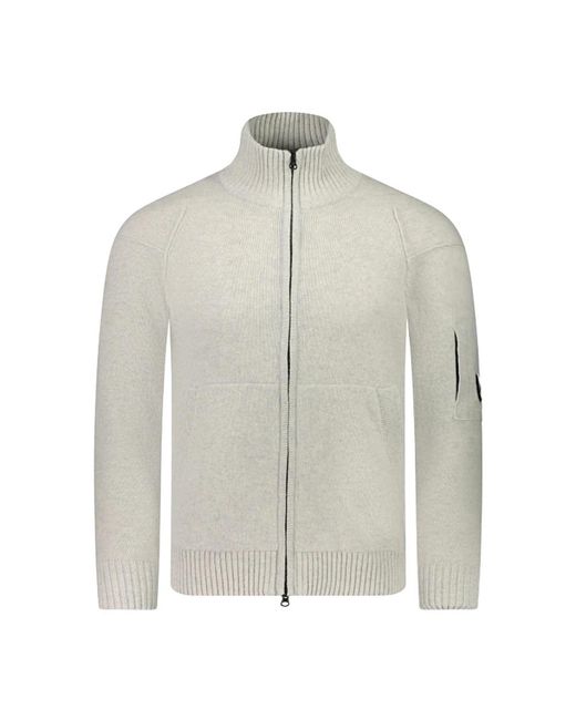 Cardigans di C P Company in White da Uomo