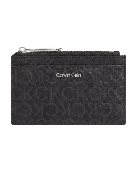Wallets & Cardholders Calvin Klein de color Black