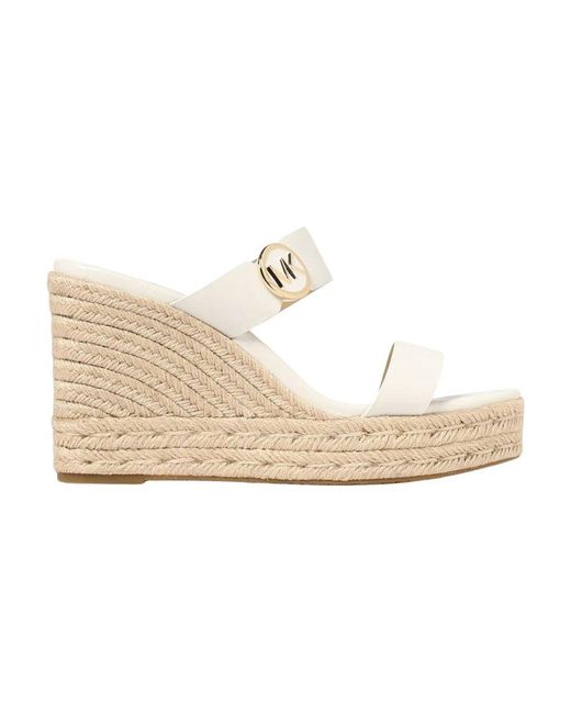 Michael Kors White Wedges