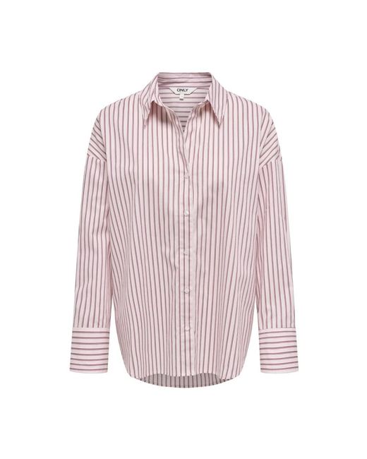 ONLY Shirt in het Pink