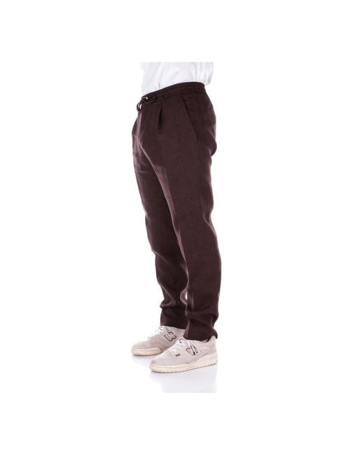 BRIGLIA Chinos in het Purple voor heren