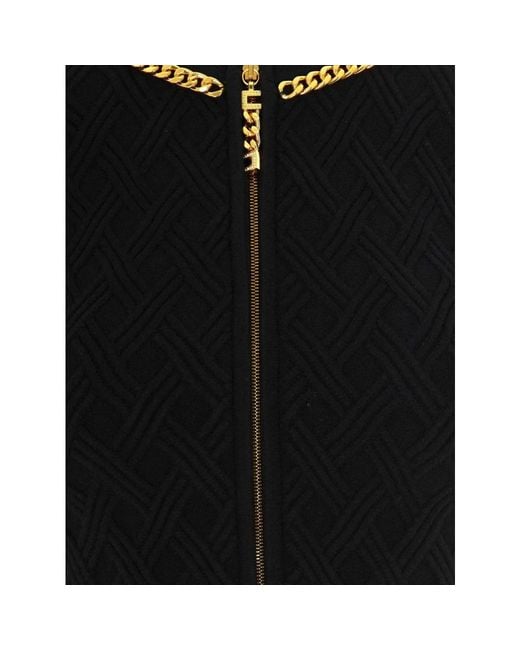Zip-Throughs di Elisabetta Franchi in Black