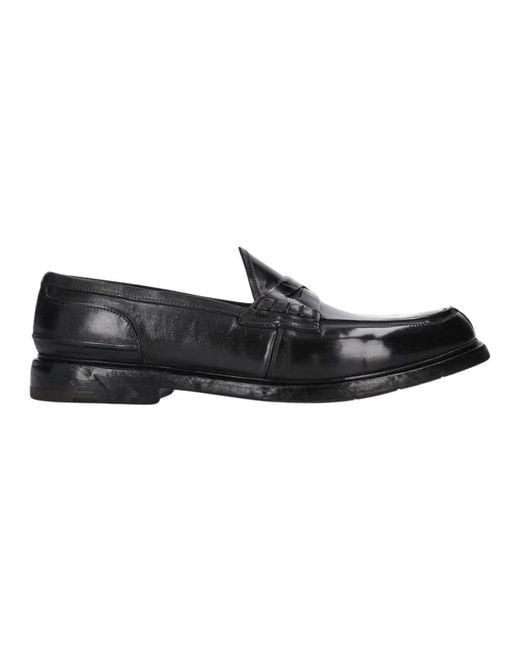 Premiata Black Loafers for men