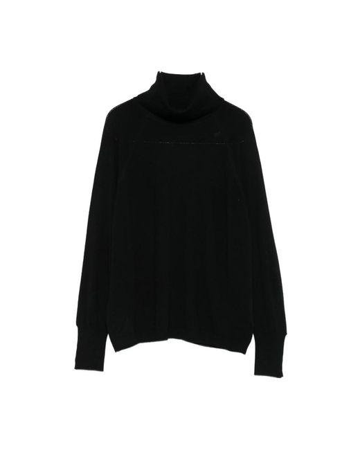 Turtlenecks di Alpha Studio in Black