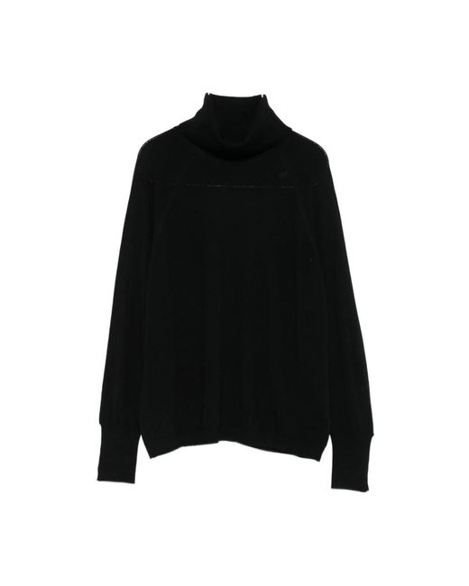 Turtlenecks Alpha Studio de color Black