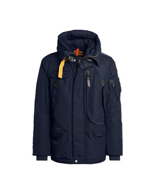 Parajumpers Blue Winter Jackets for men