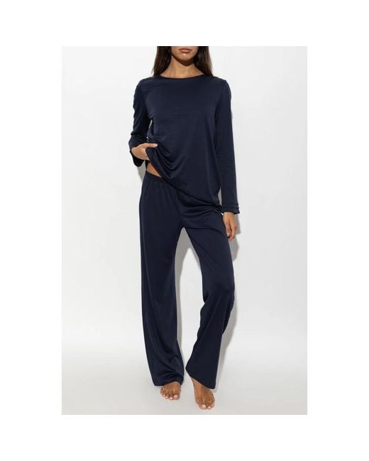 Pyjamas di Hanro in Blue