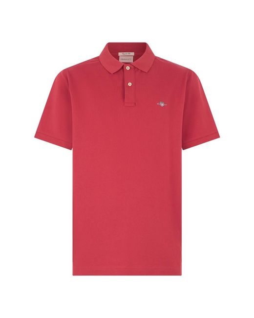 Gant Red Polo Shirts for men