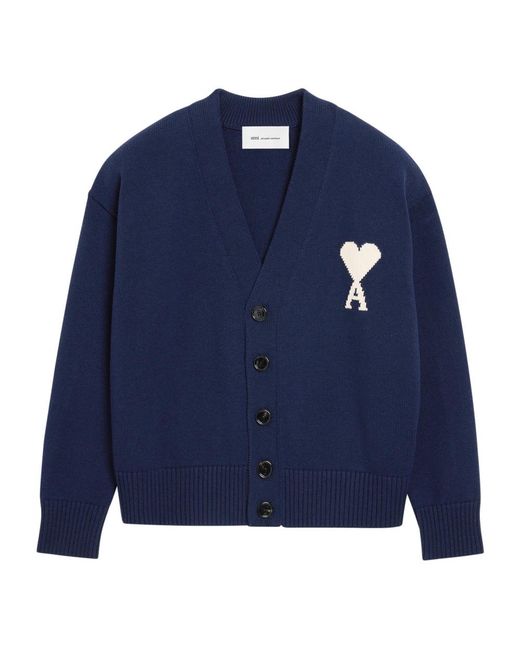 Cardigans AMI de color Blue