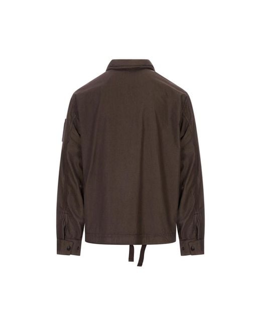 Stone Island Brown Light Jackets for men