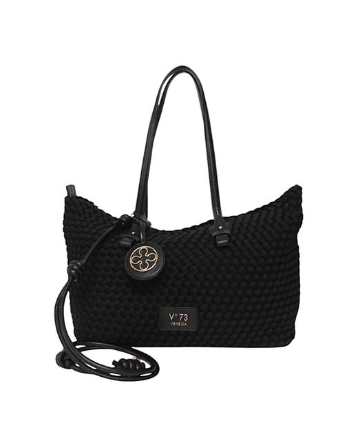 Tote Bags V73 de color Black