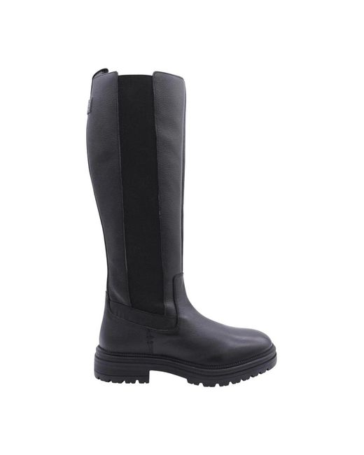 Maruti Black High Boots