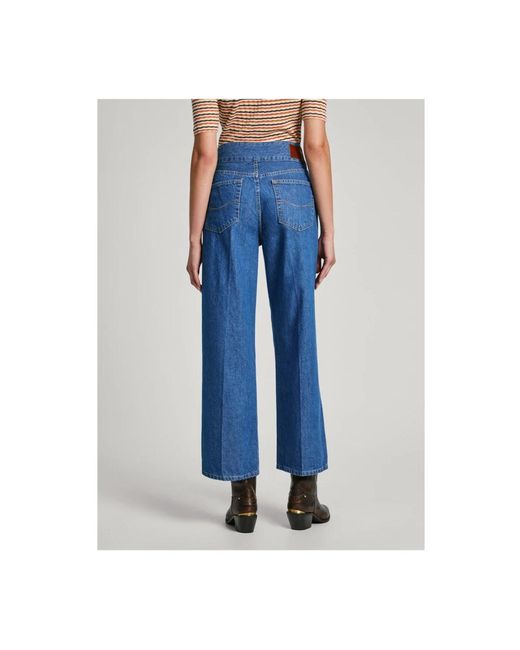 Pepe Jeans Blue Straight Fit Jeans