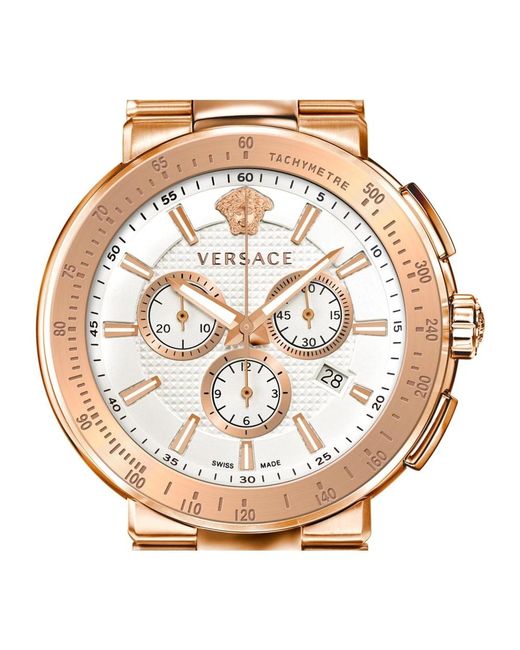 Versace Metallic Watches for men