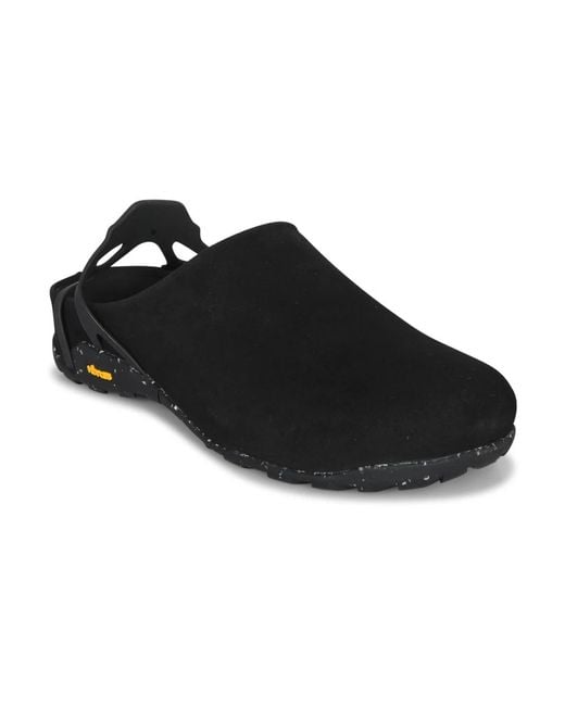 Roa Black Clogs for men