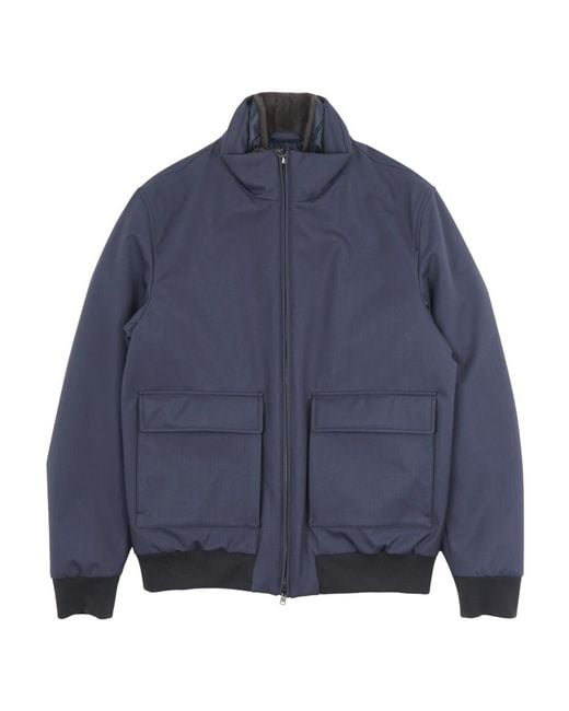 Bomber Jackets Herno pour homme en coloris Blue