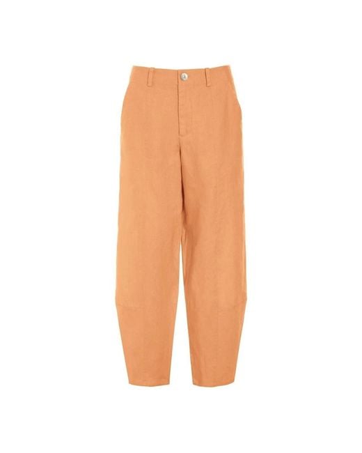 Bitte Kai Rand Orange Tapered Trousers