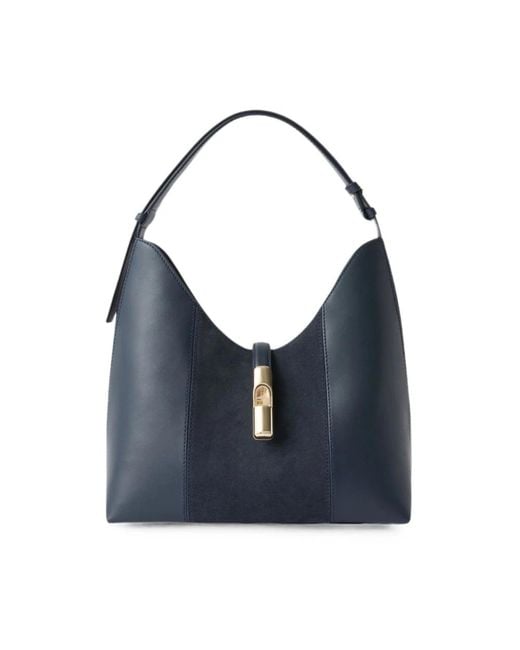 Furla Blue Shoulder Bags