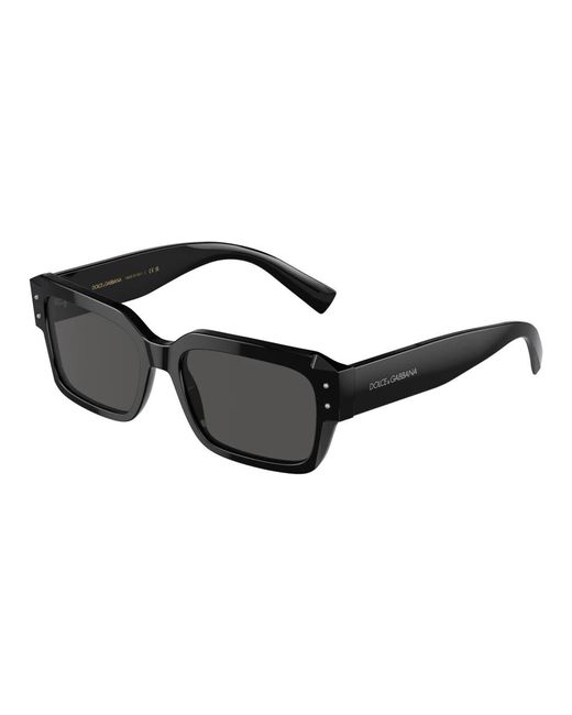 Dolce & Gabbana Black Stylische sonnenbrille dg4460 schwarz