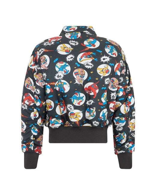 Moschino Bomberjack in het Blue voor heren